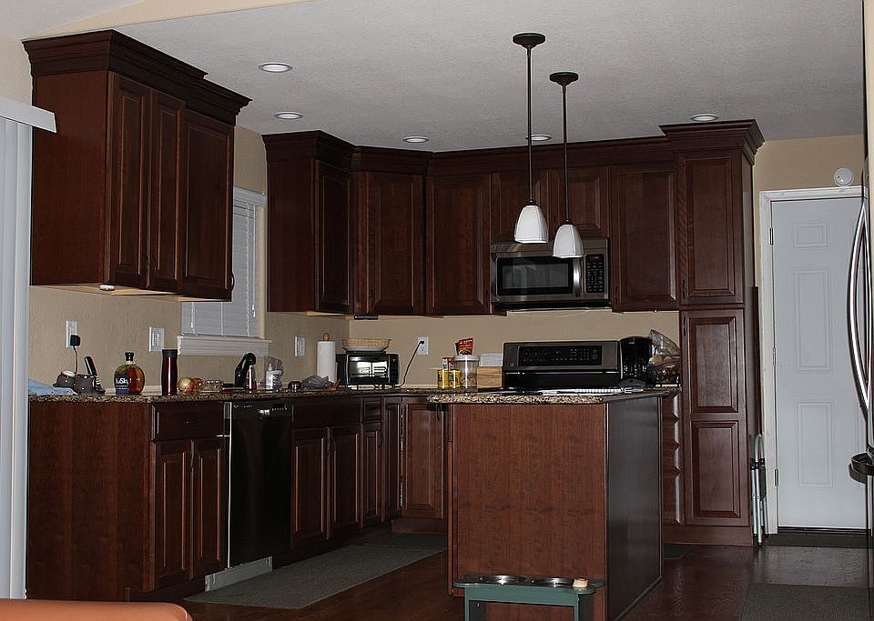 Open concept kitchen