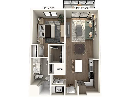 Floor plan A05-Scheme3