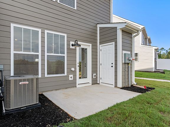 Patio of The Churchill Design by DRB Homes