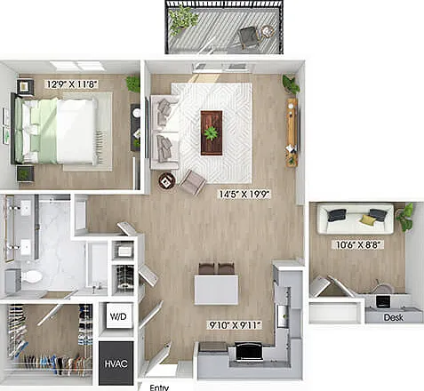 The Penstone Apartments & Townhomes — Photo 36