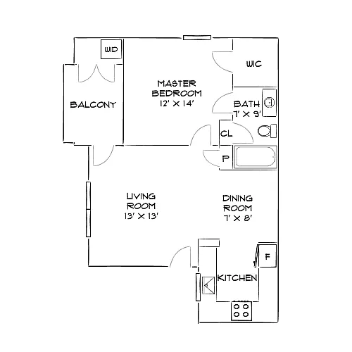 Floor plan Design 1A Premier