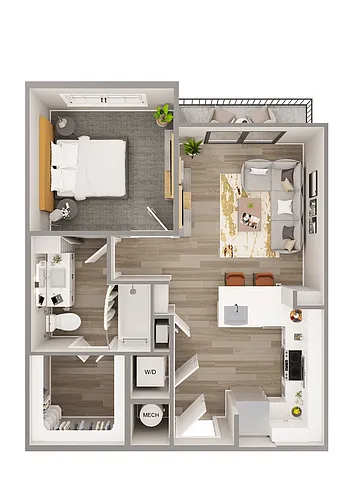 Floor plan A21