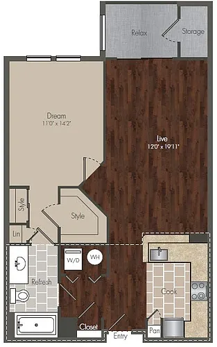Floor plan AA1