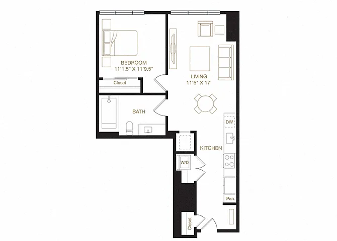 Floor plan Glen Echo