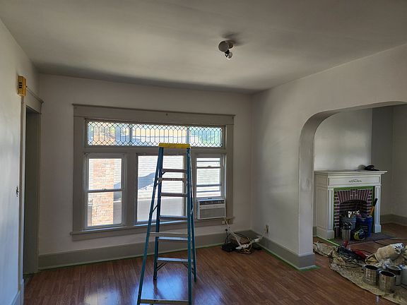 Dine room. Living room. On right