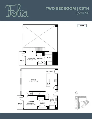 Floor plan C5TH