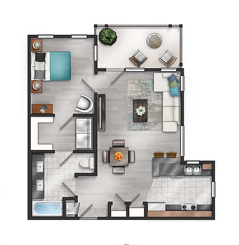 Floor plan The Laurel
