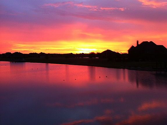 Killer sunset from Lake 3