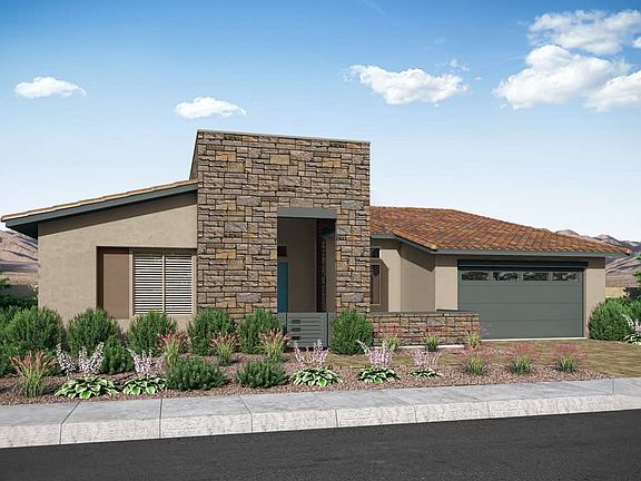 PLAN 1 - ELEVATION C DESERT MODERN