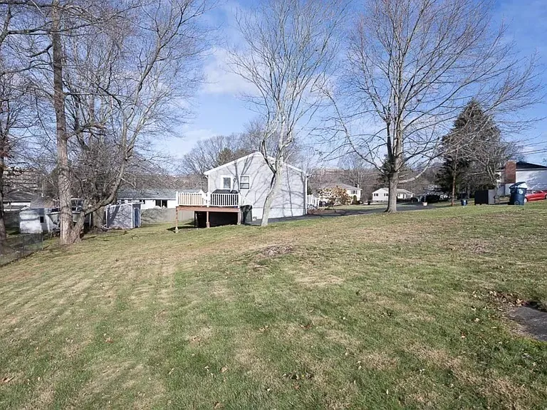 Left side yard.