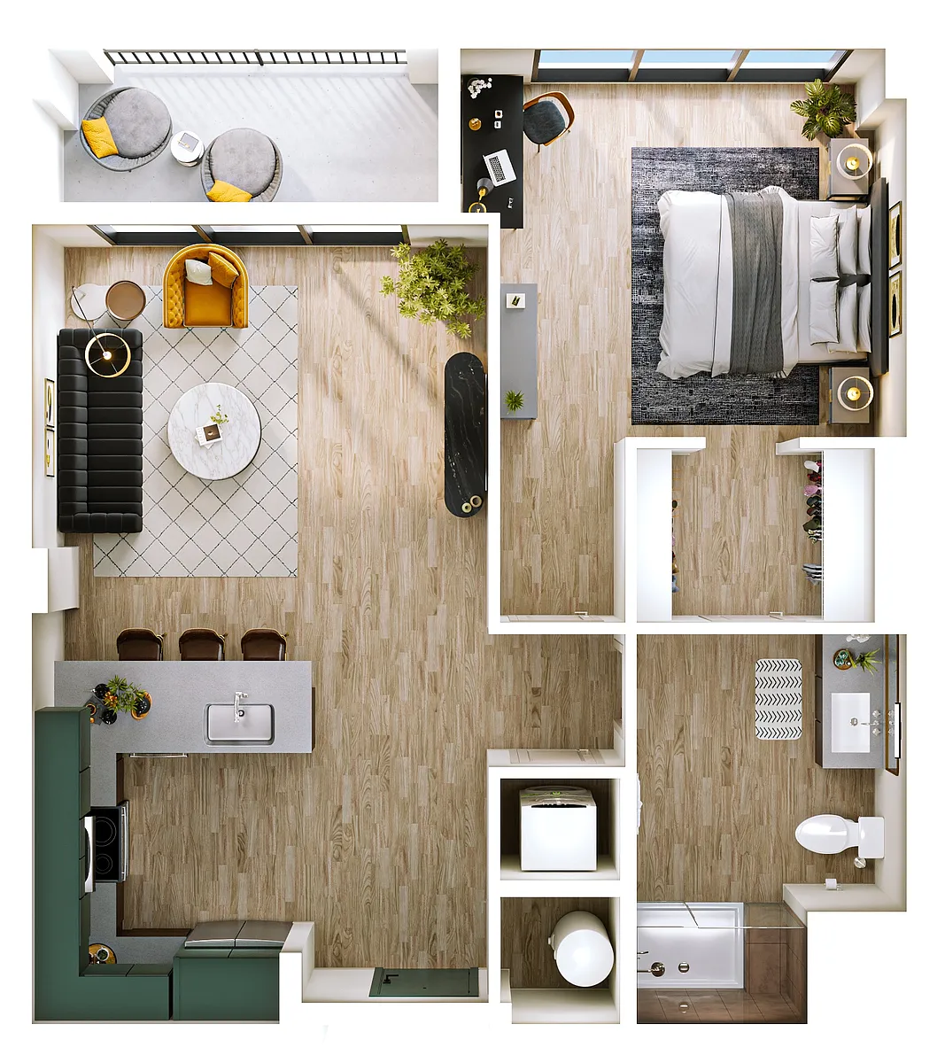 Floor plan A4 - Penthouse