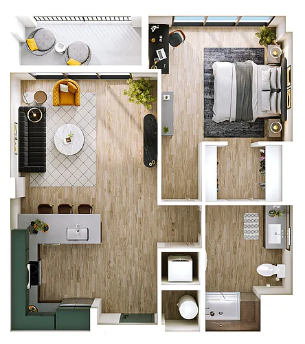Floor plan A4 - Penthouse