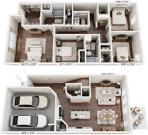 Floor plan Hearth