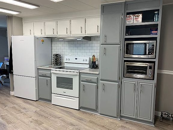 Kitchen with new appliances