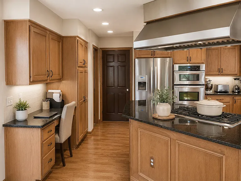 Kitchen view 2