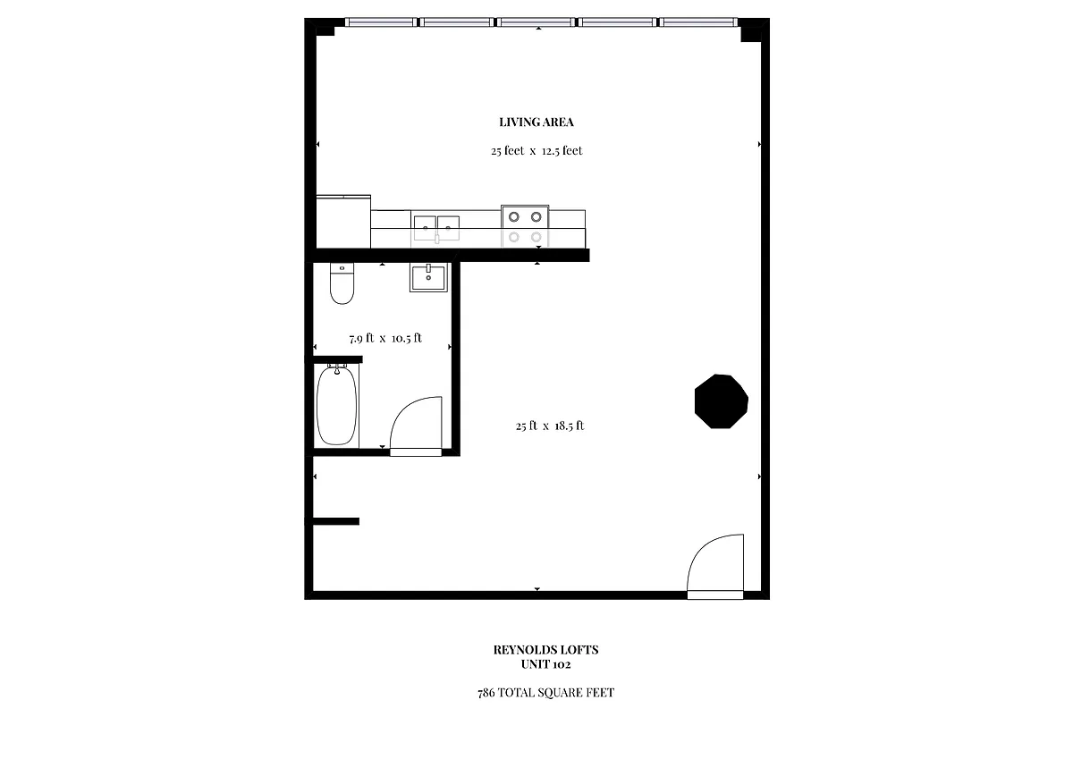 Floor plan 102