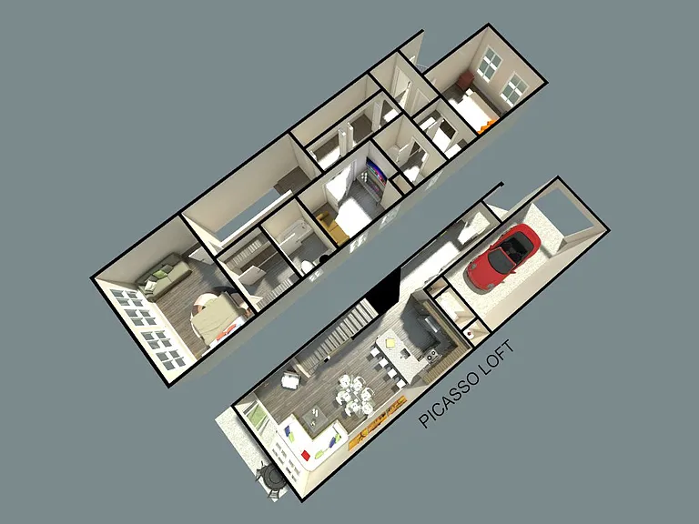 Townhome Floor Plan