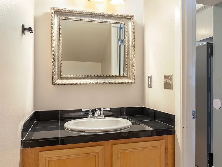 Half bath downstairs