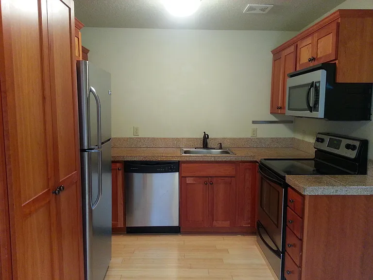 The kitchen.