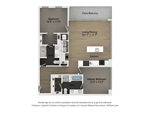 Floor plan B1