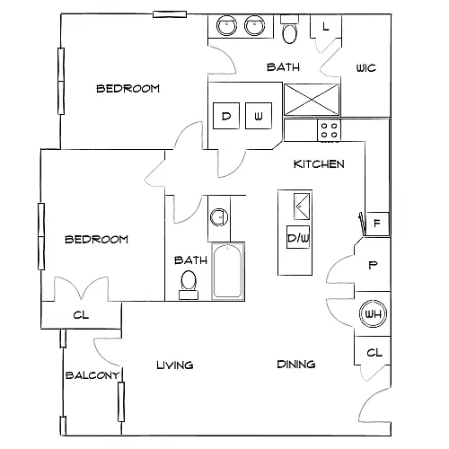 Floor plan Design 2D