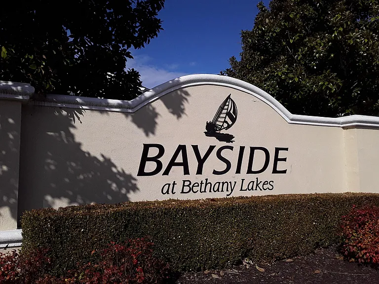 Bayside at Bethany Lake front entrance