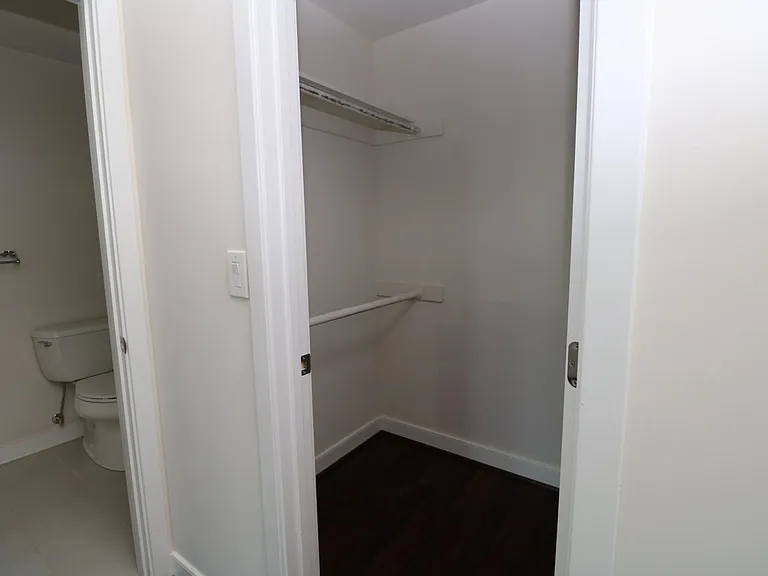 Main bedroom walk-in closet