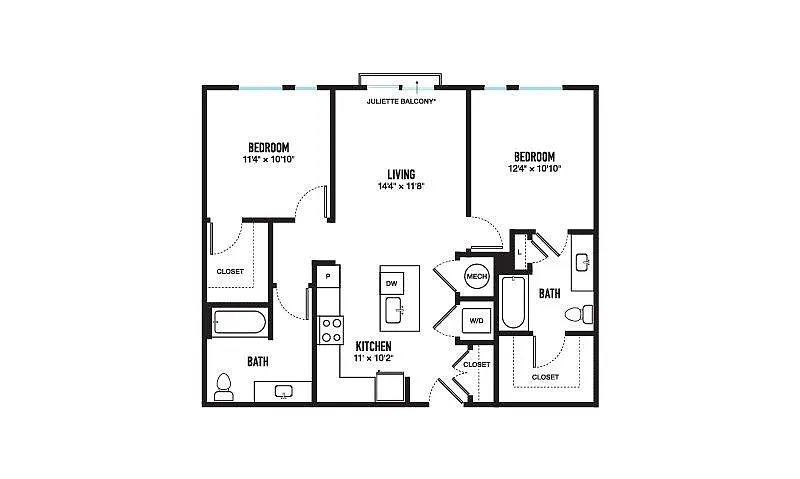 Floor plan GIBSON