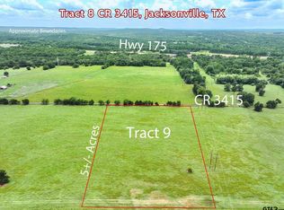 TRACT 9 County Road 3415, Jacksonville, TX