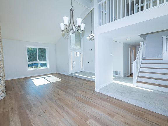 Entrance Foyer, Living room & dining area