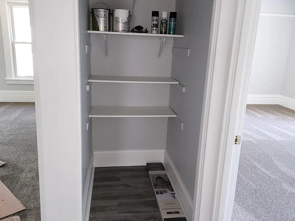 Pantry - Bedroom to the right, living room to the left