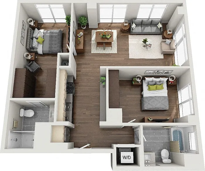Floor plan Peryn
