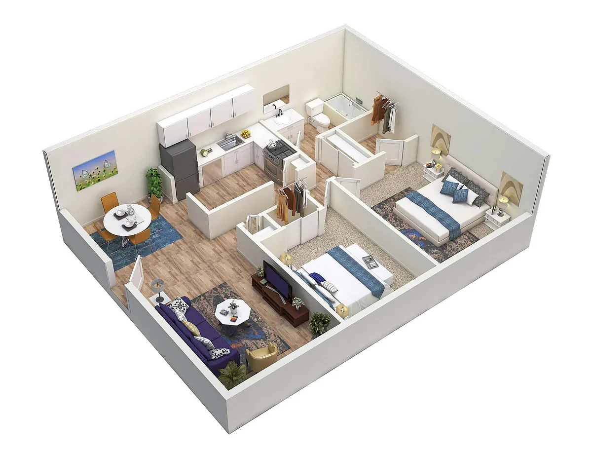Floor plan B1