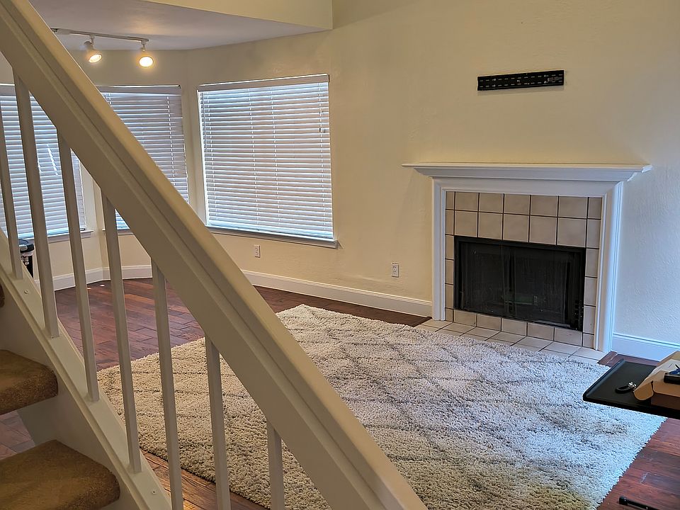Living room, stairs and multipurpose area