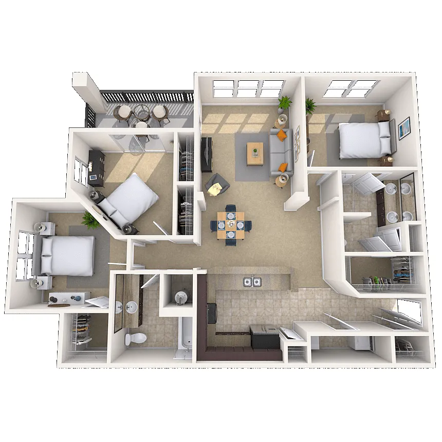 Floor plan Tivoli