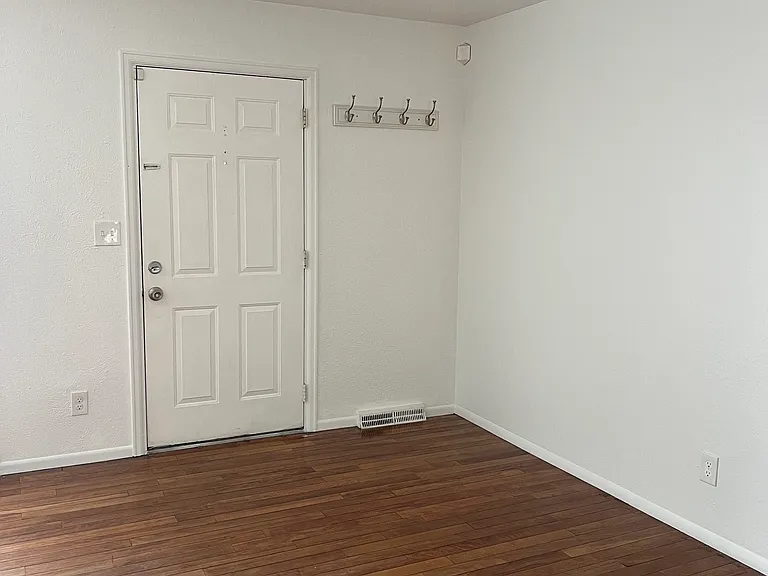 Front door.