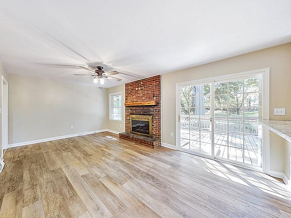 Family room with easy