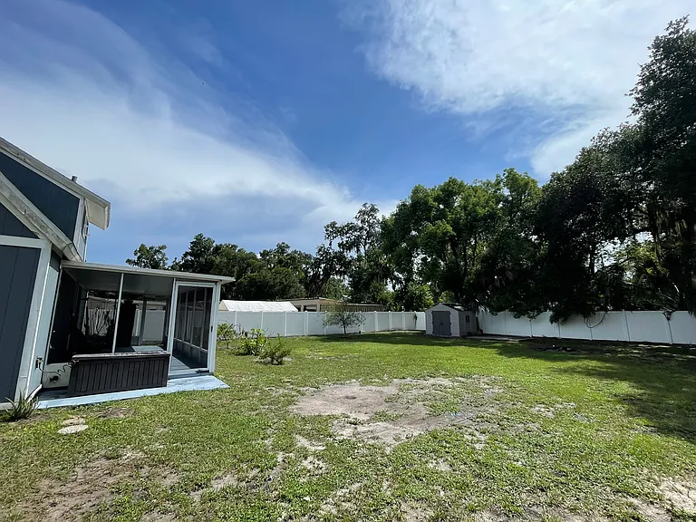 backyard.25 acre