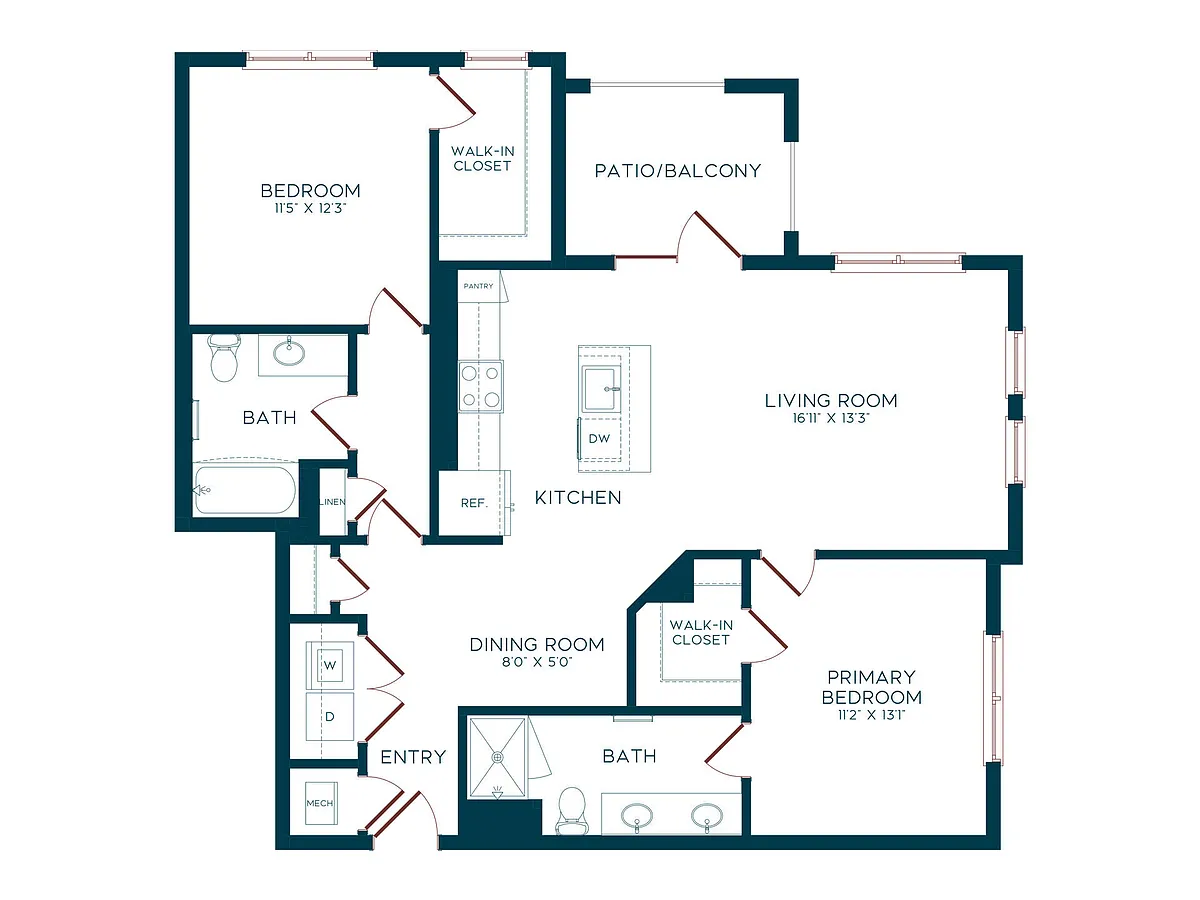 Floor plan B4