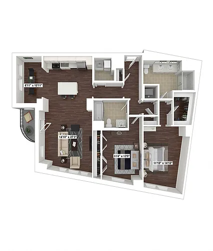 Floor plan B11