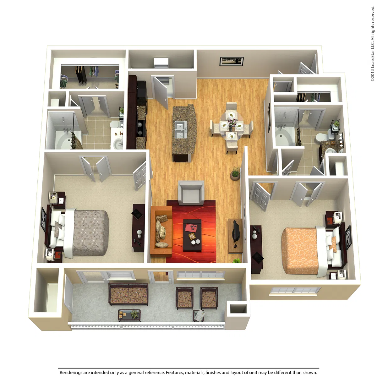 Floor plan B3