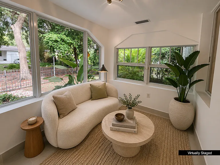 Garden Lounge (Virtually Staged)