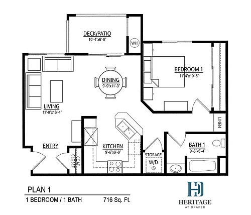 Floor plan 1A