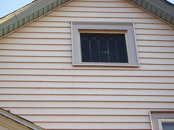 Walk up attic - window