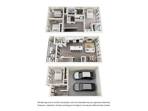 Floor plan Bartlett