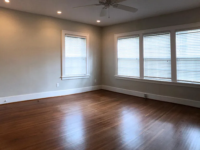 Master Bedroom windows & Hardwoods