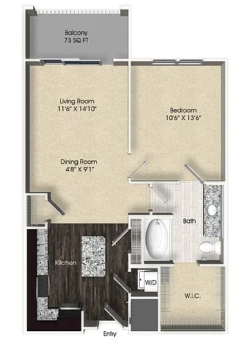 Floor plan A1