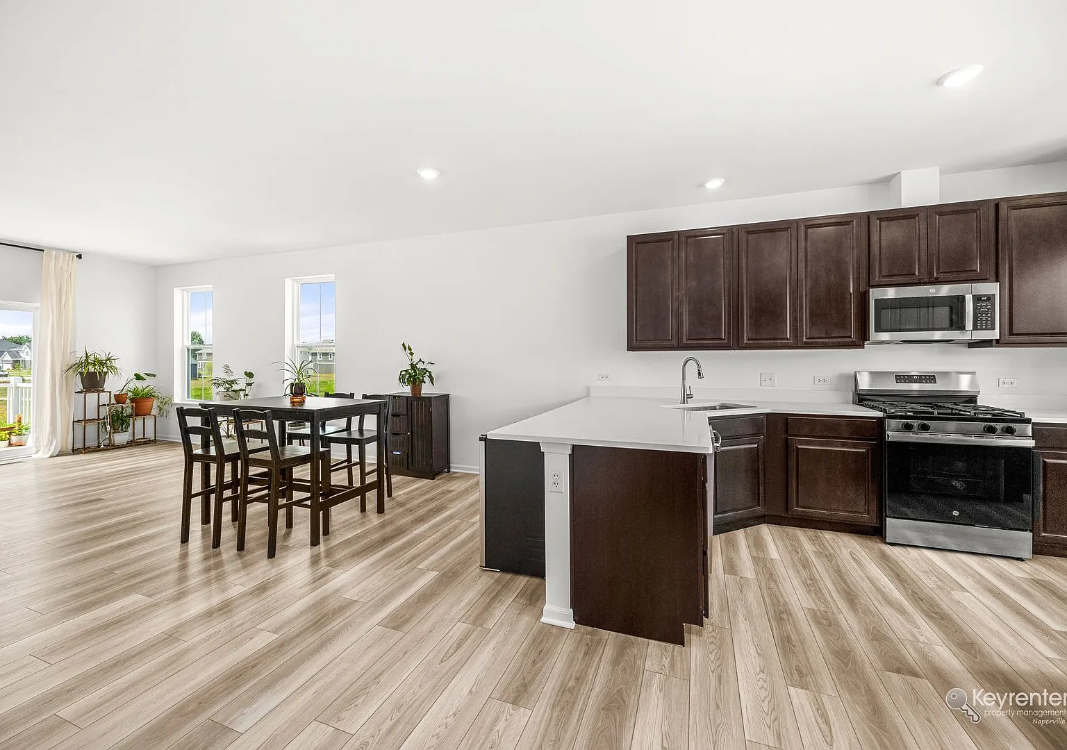 Brand-New End-Unit Townhome w/ Pond Views Keller Farm, Plainfield! — Photo 2