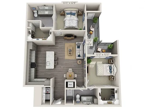 Floor plan B3 HC