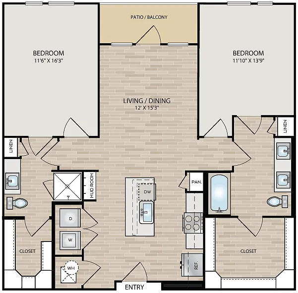 Floor plan B2